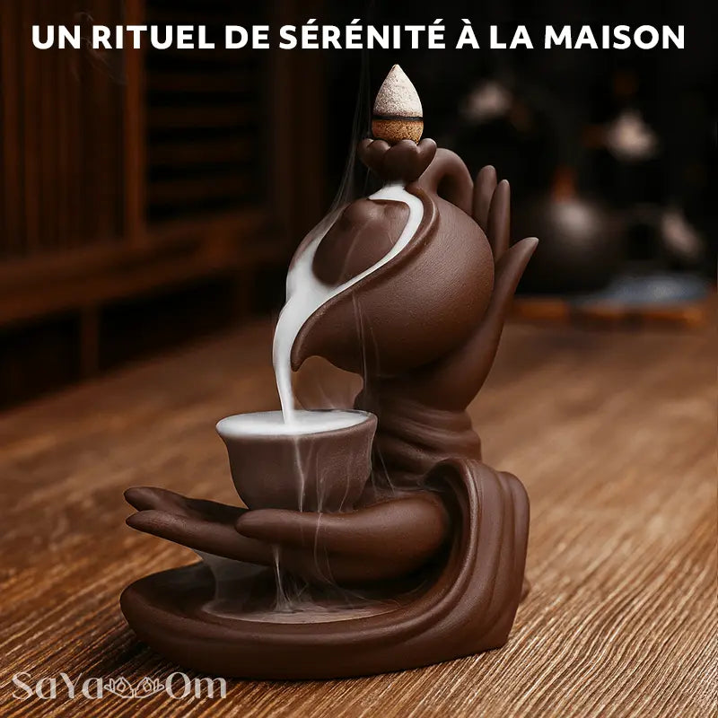Porte-Encens Omnia® : Votre Rituel Apaisant qui Élimine le Stress Instantanément