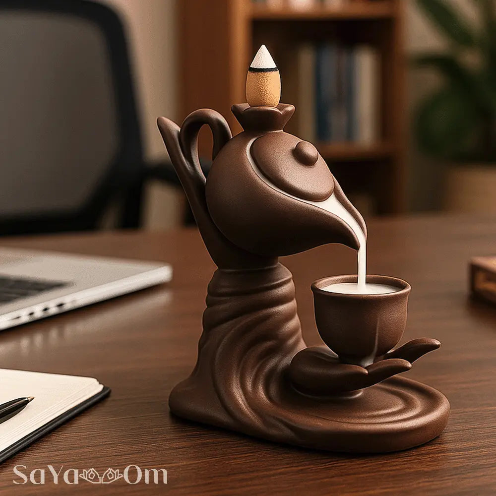 Porte-Encens Omnia® : Votre Rituel Apaisant qui Élimine le Stress Instantanément