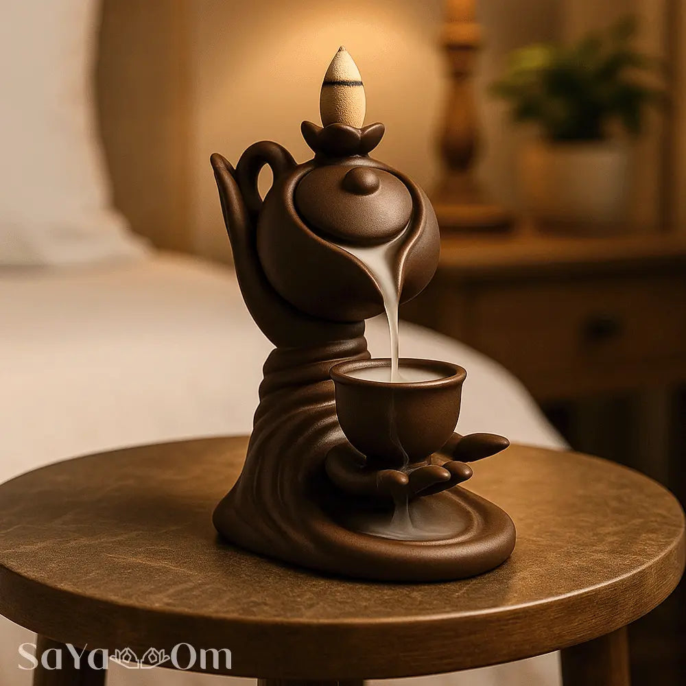 Porte-Encens Omnia® : Votre Rituel Apaisant qui Élimine le Stress Instantanément