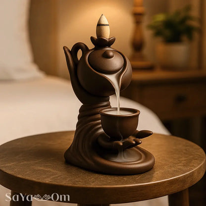 Porte-Encens Omnia® : Votre Rituel Apaisant qui Élimine le Stress Instantanément