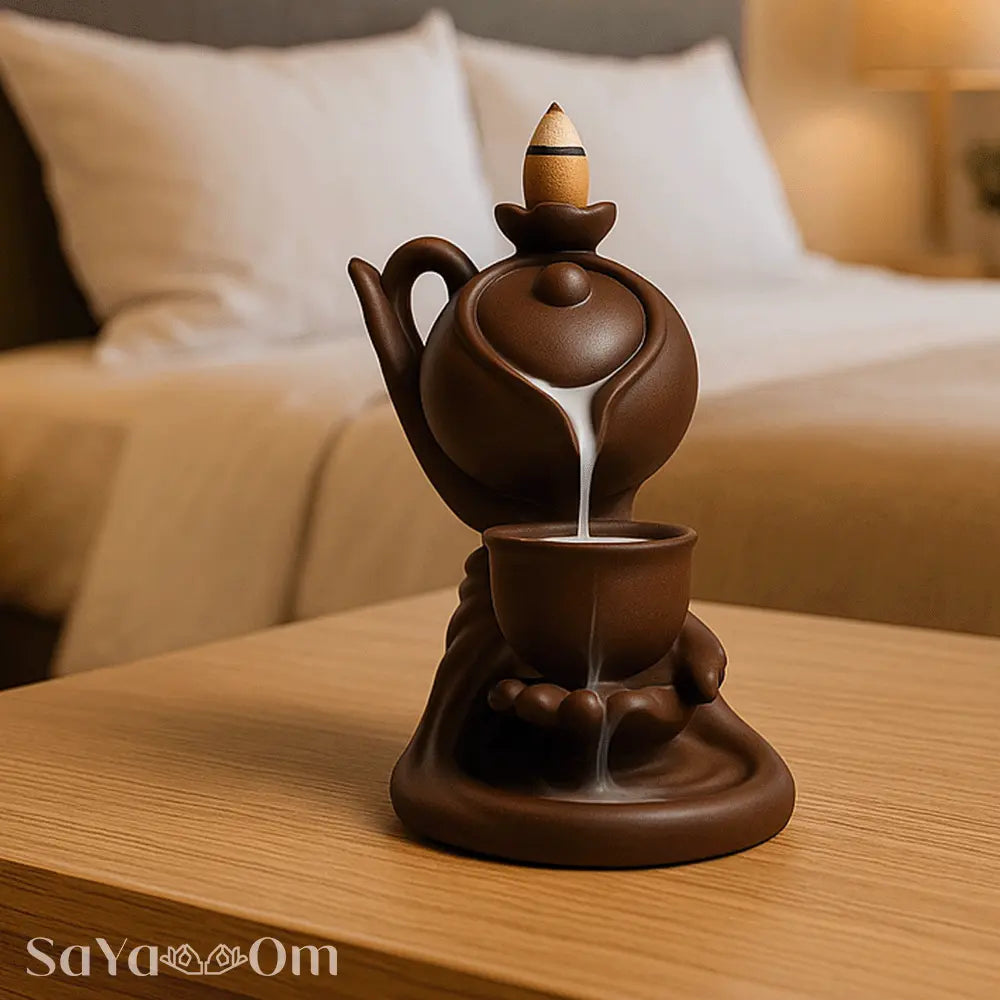 Porte-Encens Omnia® : Votre Rituel Apaisant qui Élimine le Stress Instantanément