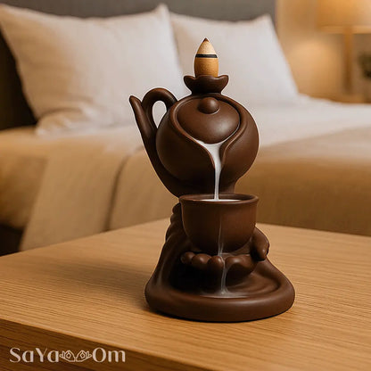 Porte-Encens Omnia® : Votre Rituel Apaisant qui Élimine le Stress Instantanément