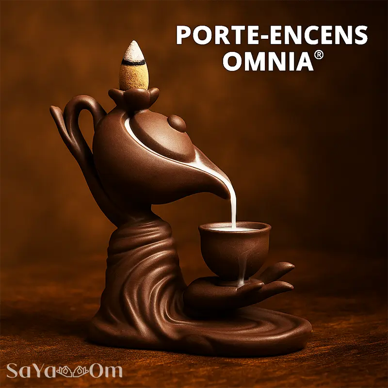 Porte-Encens Omnia® : Votre Rituel Apaisant qui Élimine le Stress Instantanément