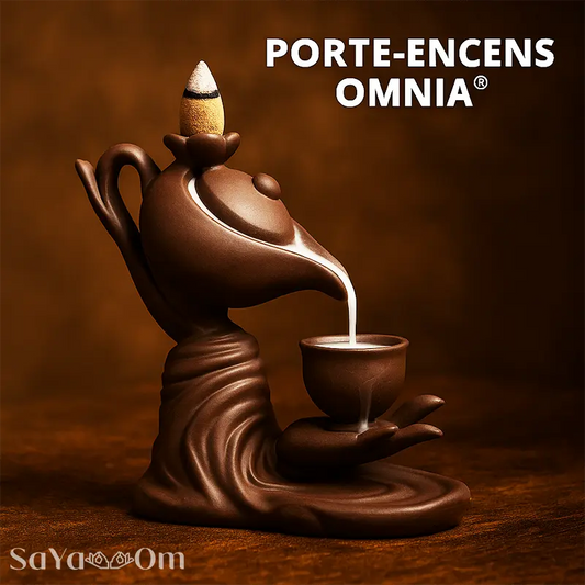 Porte-Encens Omnia® : Votre Rituel Apaisant qui Élimine le Stress Instantanément